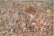 Bernard van orley The Battle of Pavia tapestry, oil painting